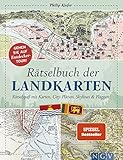 Rätselbuch der Landkarten: Rätselspaß mit Karten, City-Plänen, Skylines &...