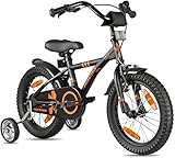 PROMETHEUS BICYCLES Kinderfahrrad 16 Zoll ab 5 Jahren - Kinder Fahrrad Mädchen...