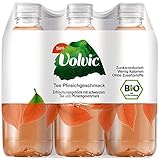 Volvic Tee Pfirsich Erfrischungsgetränk wenig Kalorien 6 x 0,75l inkl. 1,50...