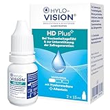 Hylo-Vision HD Plus Augentropfen – Befeuchtung & Schutz bei trockenen und...