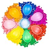 Belmalia 1000 Wasser-Bomben Mega-Pack Bunte Wasserballons mit Auffüllhilfe in...