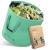 GARDWELL Gartenabfallsack – extrem reißfester Gartensack aus beschichtetem...