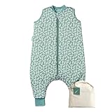 molis&co - Baby Schlafsack mit Füßen 2.5 TOG - Ganzjahres Schlafsack - Babyschlafsack...