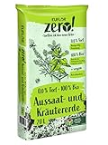 Euflor Zero! Aussaaterde und Kräutererde torffrei, vegan, (20 Liter), 35812560