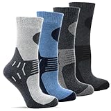 Frostfighter Herren Thermosocken (6x Paar) Winter Ski Vollfrottee Innenfutter, Schwarz...