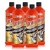 Mr. Muscle Drano Power-Gel, 5 x 1000 ml