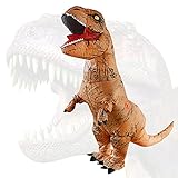 Geerypsy Dinosaurier Aufblasbares Kostüm für Erwachsene Lustiges T-Rex-Kostüm für...