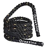 DREETINO 1.27KG Schweres Springseil Powerrope Fitness Shape Jump rope Drinnen und Draußen...