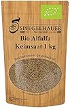 Bio Alfalfa Luzerne Keimsaat - Sprossensamen für die Zucht von Alfalfasprossen - der...