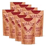 Barazzo Pork Jerky Barbecue | 1 kg (8 x 125g) | 100% regionales Trockenfleisch...