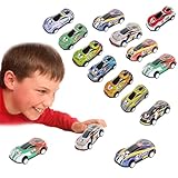 SEWSAW Aufziehauto Matchbox Auto Set Auto Zurückziehen Stunt Car Universelles Stuntauto...