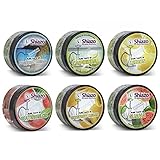 Shiazo Dampfsteine Shisha Steam Stones Mixed Pack, 6 Sorten Wasserpfeife Stein Granulat...