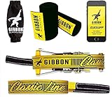 Gibbon Slacklines Classic Line mit Treewear, Gelb, 15 Meter (12,5m Band + 2,5m...