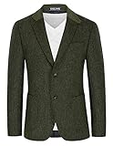 PaulJones Anzugjacke Herren Tracht Boss Vintage Sakko Sportlich mit 2 Knöpfe und...