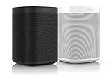 Sonos One Smart Speaker 2-Raum Set, weiß/schwarz – Intelligente WLAN...