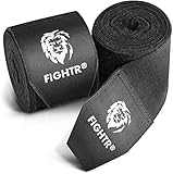 FIGHTR® Premium Boxbandagen für max. Stabilität und Sicherheit | 4m halb elastische...