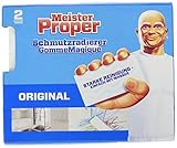 Meister Proper Schmutzradierer (2er Pack) Original, Radierschwamm Für Strahlende...