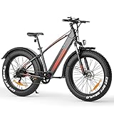 Eleglide Tankroll E Bike Damen Herren Fat Tire E-Bike 26 Zoll Mountainbike...