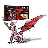 Piececool 3D Puzzle Metall Modellbau Drachen, 3D Metall Puzzle für 340...