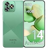 OUKITEL C53 Android 14 Smartphone Ohne Vertrag - 8GB+64GB/1TB erweiterbar Handy...