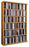 VCM 50443 Regal Schrank DVD CD Rack Medienregal Medienschrank Aufbewahrung...