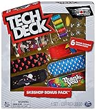 Tech Deck Sk8Shop Bonus Pack - Fingerboard-Set mit 6 authentischen Boards und Zubehör...