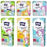 bella for Teens erste Periode-Box mit Slipeinlagen (3x20 Stück) und Ultra...