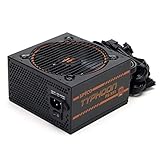 SPYCO Typhoon PS-551, Gaming-Netzteil 550 W, 80 Plus Bronze, Nicht modular, geräuscharm,...