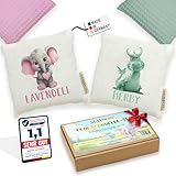 MAYSON® BIO Körnerkissen mit Lavendel und Kräutermischung - Dein Schnuffel-Set - 100%...