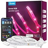 Govee LED Strip 30m Alexa Smart RGB WiFi LED Streifen, LED Lichterkette Band mit...