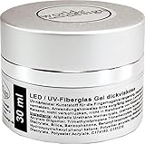 LED/UV-Gel Fiberglas klar dickviskose 30 ml, Premium Edition