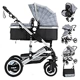 Daliya® Bambimo 3in1 Kinderwagen Kombikinderwagen Riesenset 15-Teilig incl....