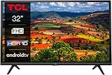 TCL 32ES570F Full HD LED Fernseher 32 Zoll (80 cm) Smart Android TV (HDR, Micro Dimming,...