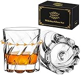 PARACITY Whisky Gläser mit 2 Stück, Schwenkbares Whiskey Gläser, Vintage Glasses,...