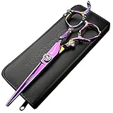 Stainless Steel Hair Cutting Scissor friseurschere 440C japan 6 zoll schere Professionelle...