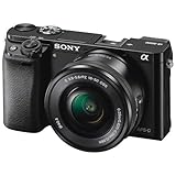 Sony Alpha 6000 Systemkamera (24 Megapixel, 7,6 cm (3') LCD-Display, Exmor APS-C...