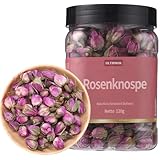 Rosenknospen-Tee, trockene rote Rose, Rosenknospen-Tee, 100% natürlich, reine Blüten,...