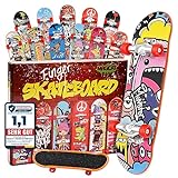 Magicat Finger Skateboard Set – 12 einzigartige Designs für endlosen Spaß! Das...