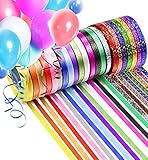 44 Rollen Ringelband Geschenkband Set, 22 Farben Bunten Geschenkbänder Polyband für...