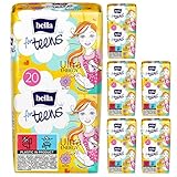 Bella For Teens Ultra Binden Energy: Ultradünne Binden Für Teenager, 6er Pack...