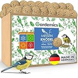 Gardemics Meisenknödel ohne Netz für Wildvögel, Vogelknödel [100 Stück] [9...