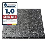 Floordirekt Premium Antivibrationsmatte 60x60cm - Made in Germany - für Waschmaschine...