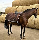 Megastar Ausreitdecke Nierendecke - wasserdicht Braun (135 cm)