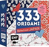 333 Origami – Blütentraum Japan: Das Original – Mit 333 Papieren &...