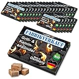 FLAMMBURO FABRIKVERKAUF (24 Schachteln) Anzündwürfel aus Holz und Wachs vom...