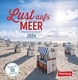 Lust aufs Meer Postkartenkalender 2024. Wochen-Tischkalender zum Aufstellen: Ein...