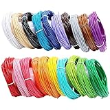 RUNYU 3D Stift Filament 1,75 mm PLA, 3D Pen Filament 20 Farben, je 10M - 3D...