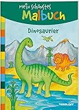 Mein schönstes Malbuch. Dinosaurier / T-Rex, Diplodocus, Stegosaurus u.v.m.zum...