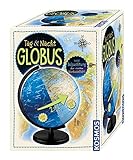 Kosmos 673017 Globus Kinderglobus 26cm mit Beleuchtung, Globus für Kinder ab 7 Jahren,...