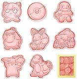 Cookie Cutter kinder, 8 PCS Keksausstecher, Plätzchen Ausstecher, Plätzchenform Tiere,...